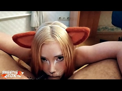 ❤️ 狐狸精吞下鸡巴并在嘴里射精 ☑ Hard porn❤
